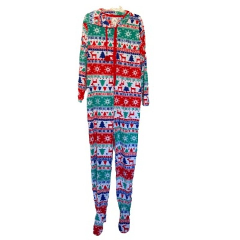 NWT PJ Couture Hooded Footie Onesie, Women's XL
